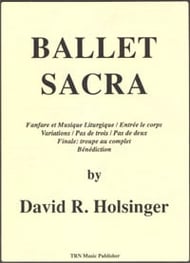 Ballet Sacra Concert Band sheet music cover Thumbnail